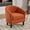 Orange, variant on MOONMISS Barrel Accent Chair Club Armchairs Comfy chairs for Living Room, Bedroom,Coffee