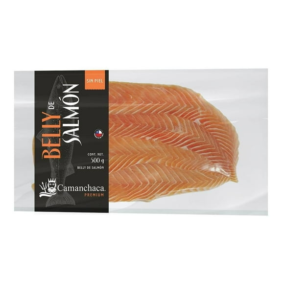 Belly de salmón Camanchaca sin piel 500 g