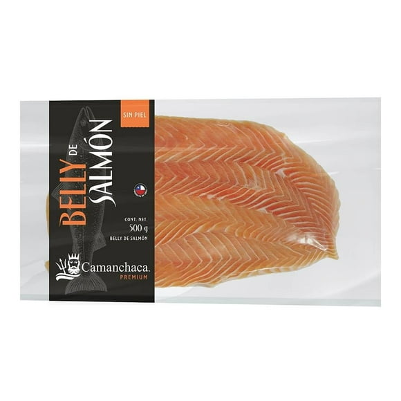 Belly de salmón Camanchaca sin piel 500 g