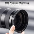 thumbnail image 3 of K&F CONCEPT 52mm Magnetic Variable ND Lens Filter ND2-ND32 (1-5 Stops) + Magnetic Basic Ring Kit, Adjustable Neutral Density Filter with 28 Multi-Layer Coatings Waterproof (Nano-X Series), 3 of 16