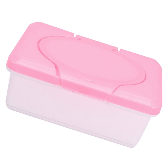 Luxshiny Wipe Box Dispenser Refillable Wipes Holder For Home Travel Lightweight Tissue Storage Case Keeps Wipes Fresh