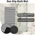 thumbnail image 2 of Boho Bath Mat for Bathroom Bathtub, 2 of 5