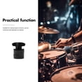 thumbnail image 5 of BESTYASH 2 Set Drum Cymbal Felt Pad Black Plastic for Musicians with Mounting Stability, 5 of 5