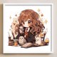 thumbnail image 3 of (A4812) Lleno Diamantes Serie Dibujos Animados Y Hermione Resina Diamante 40*40 CM, 3 of 9