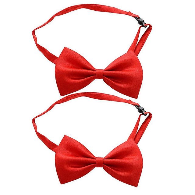 2pcs Pre-tied Bow Ties For Men Men Bow Tie Bridegroom Bow Tie Wedding Bow Tie Party Bow Tie Polyester Bow Tie Men Bowknot Bow Tie For Wedding