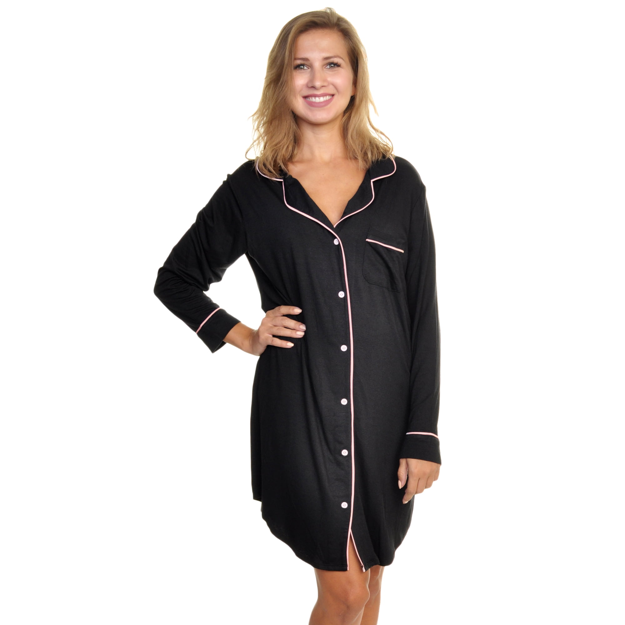 Button down pajama dress Clearance