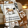thumbnail image 2 of Horse Blanket for Women Soft Cozy Horse Animal Throw Blanket Super Warm Fuzzy Fluffy Horses Lightweight Fleece Flannel Gifts Blankets for Kids Adults 50"X40", 2 of 6