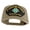 Khaki, variant on 4th Infantry Division Steadfast and Loyal Patched Solid Cotton Twill Pro Style Cap - Navy OSFM