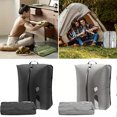 thumbnail image 2 of Travel Vacuum Compression Storage Bags, Waterproof Moisture-Proof Space Saver Bags for Camping Business Trips Seasonal Home Storage,Black, 2 of 6
