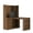 Wood, variant on GZXS L-Shaped Computer Desk with Charging Station, LED Light, Pegboard, 4 Drawers & Open Shelves - 56" Modern Corner Desk for Home Office, Study, Work, White