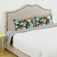 thumbnail image 3 of Yayeee Pillowcase Standard Size Set of 2 Satin Wrinkle Resistant Pillow Case, Green Clover Pattern, 3 of 7