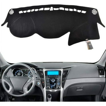 Dashboard Cover Fit for Hyundai Sonata 2011 2012 2013 2014 Dash Mat Carpet Sun Pad Black