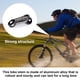 thumbnail image 2 of Naiovety Extensión de vástago de manillar de bicicleta de 31,8mm, extensor ajustable de aleación de aluminio, accesorio adaptador de repuesto para Ciclismo Negro 101 Naiovety OD019776-04B, 2 of 6