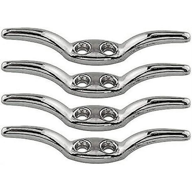4 ganchos para accesorios ciegos, abrazadera para cable ciego, kits de seguridad para cable ciego, gancho para cuerda enrolladora de cable ciego para persianas y astas de bandera, barcos, toldos,