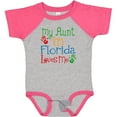 thumbnail image 3 of Inktastic My Aunt in Florida Loves Me Boys or Girls Baby Bodysuit, 3 of 5