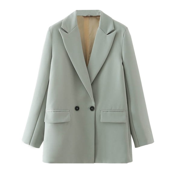 Wiyuqeen Causal Oversized Blazers for Women Dressy Casual Business Jackets Elegant Loose Fit Work Office Coats Outerwear with Pockets