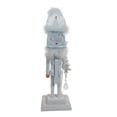 thumbnail image 3 of Hollywood Nutcrackers 20 in. Battery-Operated Light Up Animated Musical Soldier Water Globe Hat Nutcracker - White, 3 of 9