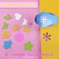 thumbnail image 1 of Hole Punch Paper Punchers Scrapbooking Cards Effortless Manual Tools. Effortless 6.3-7.5CM Art Easy and Fast Manual Tools Multiple Types DIY Kids chrysanthemum, 1 of 5