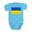 Turquoise, variant on CafePress - Ukraine Flag Body Suit - Cute Infant Bodysuit Baby Romper - Size Newborn - 24 Months