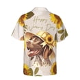 thumbnail image 2 of Happy Women's Day German Shorthaired Pointer Sunflower Vintage Proud Mom Hawaiian Shirt Breathable Summer Unisex Merch GSP Lover Dog Gift - 02030, 2 of 6