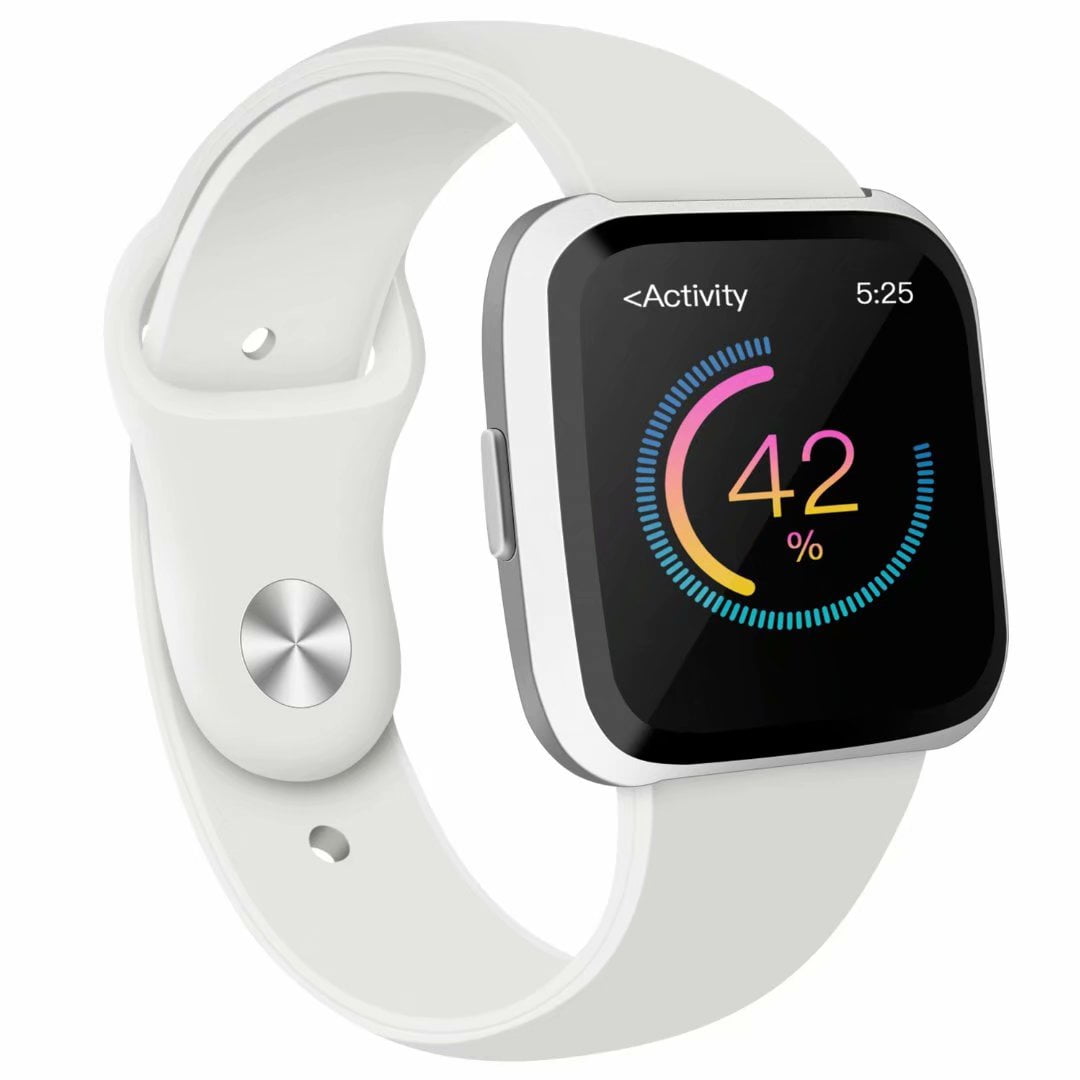 iGK Soft Silicone Strap Replacement Bands Compatible with Fitbit Versa 2/Fitbit Versa/Versa Lite