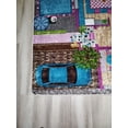 thumbnail image 5 of LaDole Rugs La Dole Rugs Pink Turquoise Blue Barbie Doll House Area Rug Mat For Kids Childrens room Decoration Playroom 5x7, 8x10, 7X9 feet 7'10" X, 5 of 6