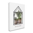 thumbnail image 3 of Just Keep Growing Greenhouse Plants Botanical & Floral Graphic Art Gallery Wrapped Canvas Print Wall Art, 3 of 7