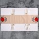 thumbnail image 3 of Mantel navideño rectangular Poliéster 33 * 183 m Patrones de árboles de Navidad para decoración de mesa navideña, Mantel navideño impreso Mantel absorbente Decoración de año nuevo ER, 3 of 4