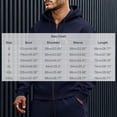 thumbnail image 3 of Men's Hoodies Pullover Big and Tall Button Open Long Sleeve Pullover Hooded Hoodie, 3 of 6