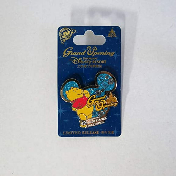 Disney Shanghai Resort Grand Opening Winnie the Pooh Limited Release Pin