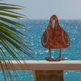 thumbnail image 4 of Metal Seagull Ornament, Cosmug Rusty Metal Bird Silhouette, Decorative Outdoor Garden Art, for Garden Decor, Yard Decor, Fence Decor and Outdoor Display, Color A, 4 of 7