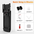 thumbnail image 4 of Walking Pad, 2.5HP Foldable Treadmill with LED Display & Phone Holder, Quiet Brushless Motor Walking Pad for Home, 300 lbs Weight Capacity, 0.5-6 MPH Speed, 4 of 13