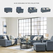 Signature Design by Ashley Cashton Blue Loveseat