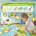 thumbnail image 3 of Faburo Baby Toys for 1 Year Old Boys Girls, 3 in 1 Musical Toys Toddler Piano & Drum Mat, Toys for Ages 1-5 ,Green, 3 of 7
