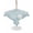 Blue, variant on Outdoor Tablecloth with Umbrella Hole for Patio/Picnic/Party/Camping, Ocean Beach Waterproof Table Cloth Square Cover Washable, Summer Coastal Starfish Shell Conch Wooden Green (60"x 60")