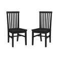 thumbnail image 2 of Linon Talley Dining Chair, Set of 2, Black, 2 of 13