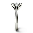 thumbnail image 5 of Charles & Colvard White Gold 8mm Moissanite 6-Prong Solitaire Engagement Ring-Size 7.5 1.9ct DEW, 5 of 8