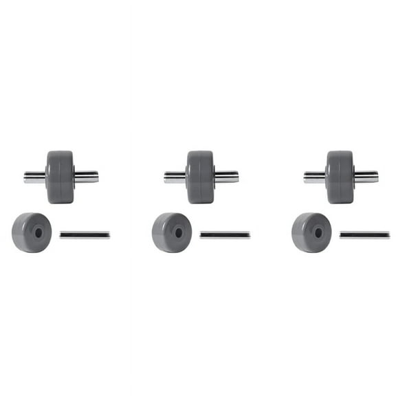 3 Pair Replacement Wheels for Vacuum Cleaner Fit for Models NV350 NV351 NV355 NV356E NV500 NV501