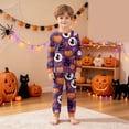 thumbnail image 2 of Leey-World Boys Pajamas Size 7/8 Boys Girls Pajamas Sets Kids 2-Piece Sleepwear Cotton Raglan Long Sleeve Casual Clothes Loungewear Long sleeve Pjs for Girls 6 9 12 18 24 Months 2T 3T 4T, 2 of 9