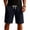 Navy -AN15, variant on Dwellite Mens Shorts Casual Summer Elastic Waist Drawstring Lightweight Solid Beach Vacation Shorts with Pocket Black 2XL
