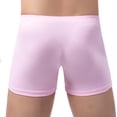 thumbnail image 5 of Fridja Hommes Décontracté Mode Uni Séduisant Taille Élastique Respirant Boxeurs Caleçons Courts Classique Multipack Culottes, 5 of 5