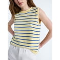 thumbnail image 4 of Free Assembly Women's Roll Neck Cotton Sweater Shell, Lightweight, Sizes XS-XXL, 4 of 5