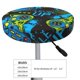 thumbnail image 3 of Balery Play Game Fundas de asiento para taburete de bar redondo de tela de terciopelo ajustables que protegen de arañazos y manchas para sillas de 14 a 17 pulgadas.-12 inch, 3 of 5