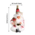 thumbnail image 2 of Muñeco De Papá Noel De Pie, Serie De Estatuas De Papá Noel Con Bolsas, Decoraciones Navideñas, Decoración Navideña Para Habitaciones, Decoración Navideña Para Escritorios, 2 of 5