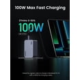 thumbnail image 3 of UGREEN Nexode Pro 100W USB C Charger, GaN Fast Charger  Kit for Laptop Cellphone, 3 of 8