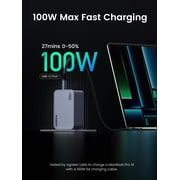 UGREEN Nexode Pro 100W USB C Charger, GaN Fast Charger Kit for Laptop Cellphone