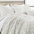 thumbnail image 4 of Lush Decor Ravello Pintuck 5Pc King Comforter Set, 4 of 5