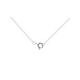 thumbnail image 2 of Sterling Silver Square Diamond Cut Snake Chain Necklace, 18", 2 of 4