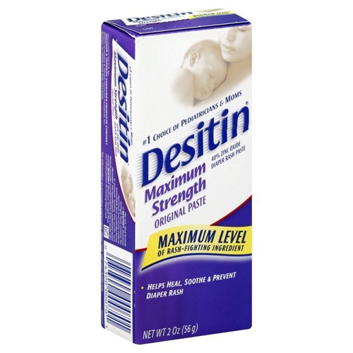 Desitin Maximum Strength Zinc Oxide Diaper Rash Paste 2 Oz Walmart
