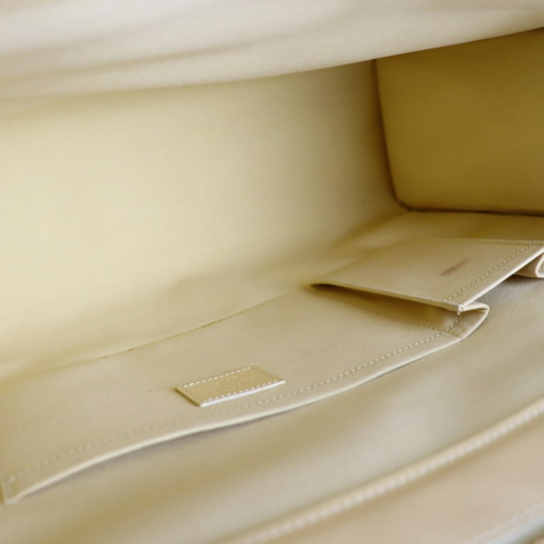 Louis Vuitton - Authenticated Croisette Handbag - Cloth White For Woman, Good condition